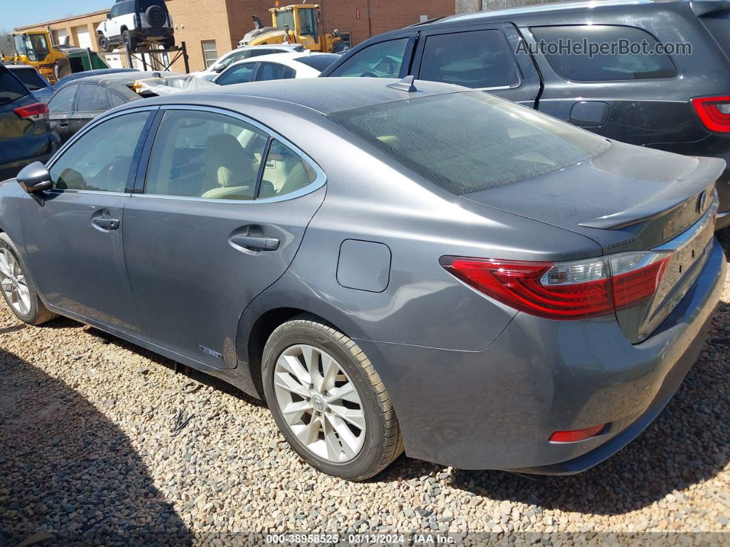 2013 Lexus Es 300h Gray vin: JTHBW1GG1D2002767