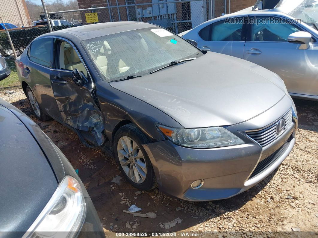 2013 Lexus Es 300h Gray vin: JTHBW1GG1D2002767