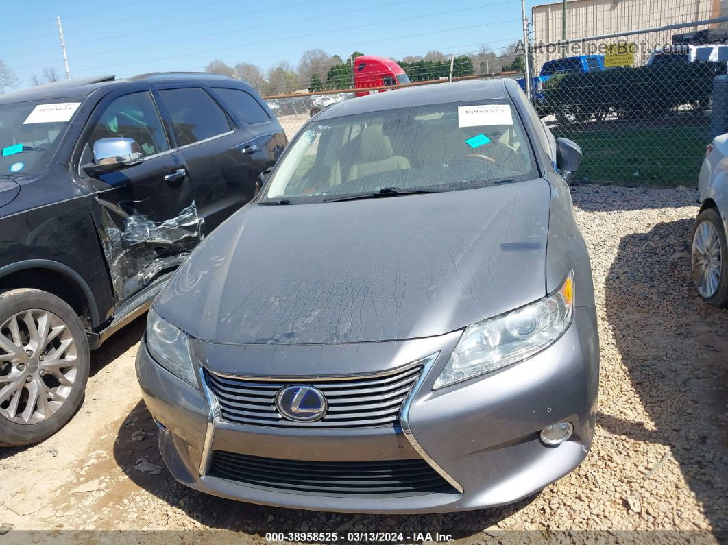 2013 Lexus Es 300h Gray vin: JTHBW1GG1D2002767