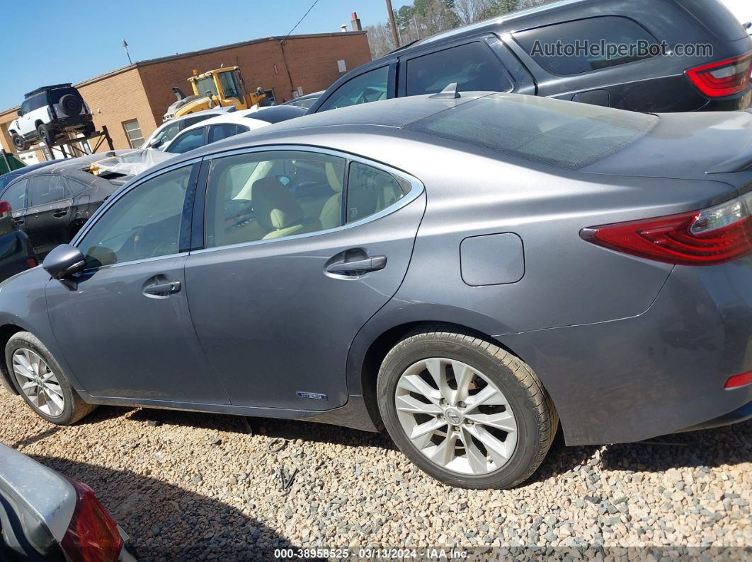 2013 Lexus Es 300h Gray vin: JTHBW1GG1D2002767