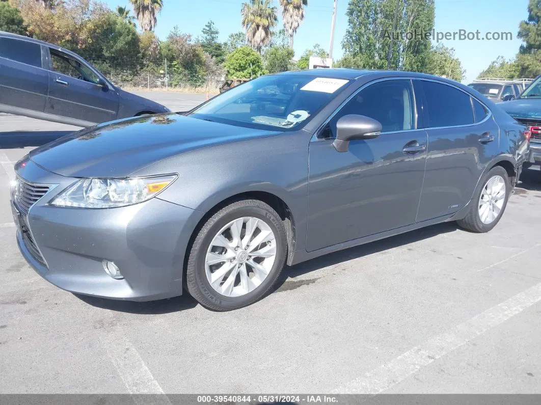 2013 Lexus Es 300h   Gray vin: JTHBW1GG1D2018029