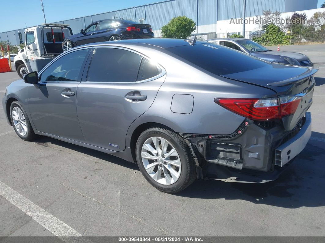 2013 Lexus Es 300h   Gray vin: JTHBW1GG1D2018029