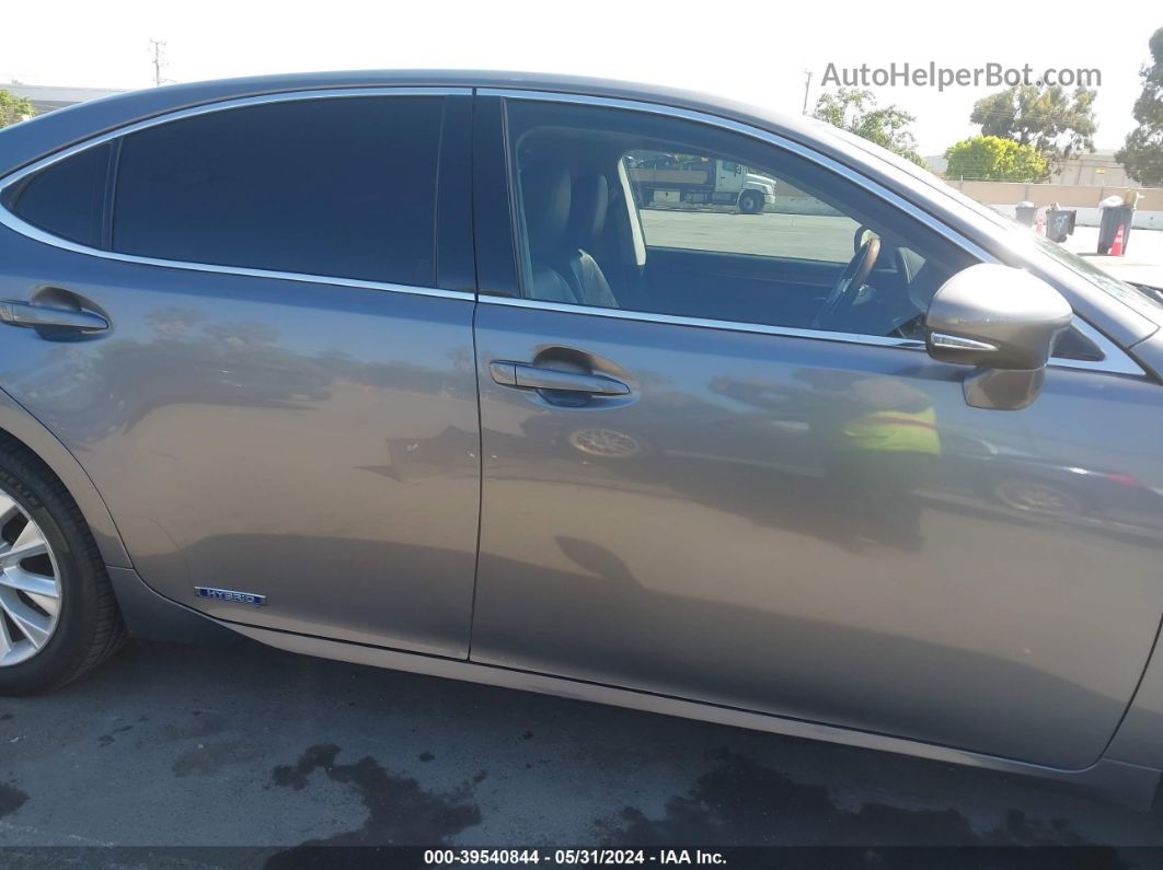 2013 Lexus Es 300h   Gray vin: JTHBW1GG1D2018029