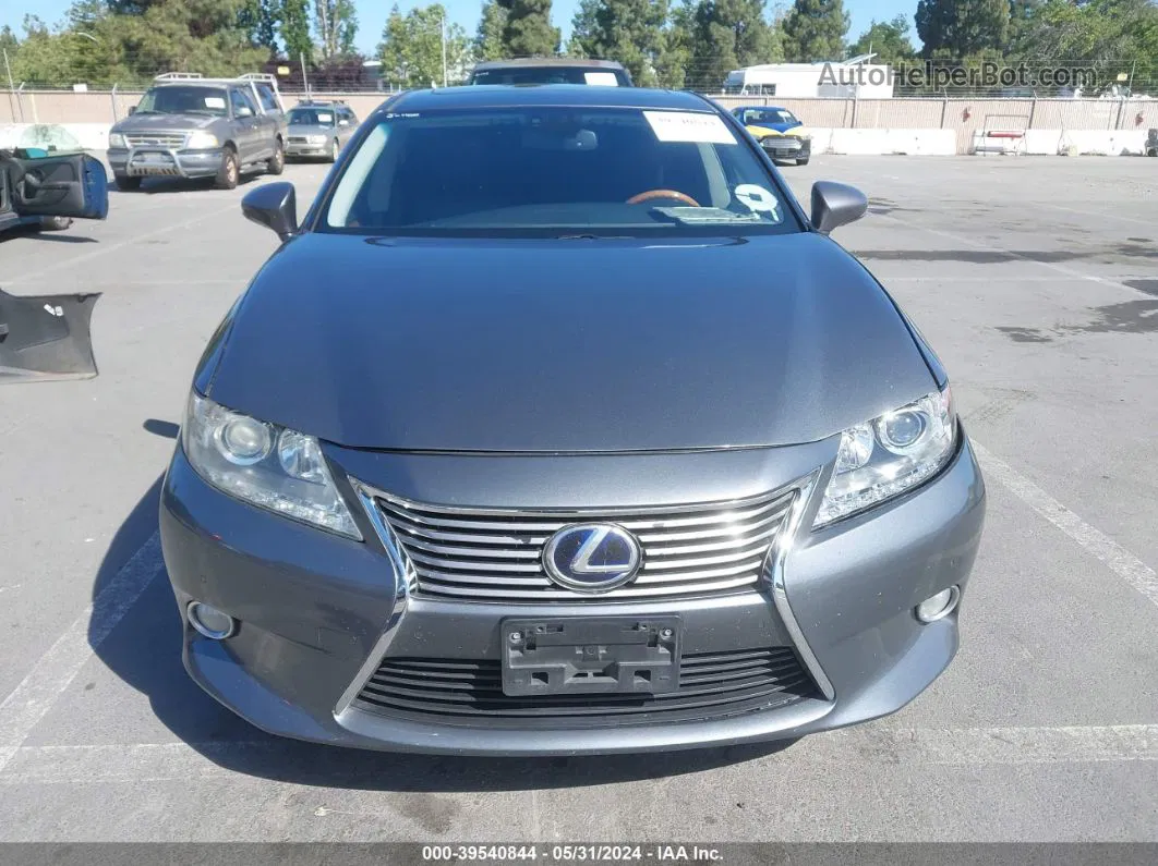 2013 Lexus Es 300h   Gray vin: JTHBW1GG1D2018029