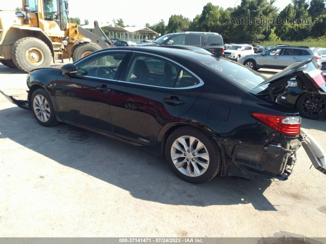 2013 Lexus Es 300h Hybrid Black vin: JTHBW1GG1D2021609