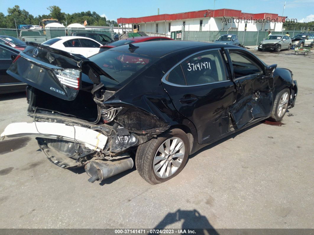 2013 Lexus Es 300h Hybrid Black vin: JTHBW1GG1D2021609