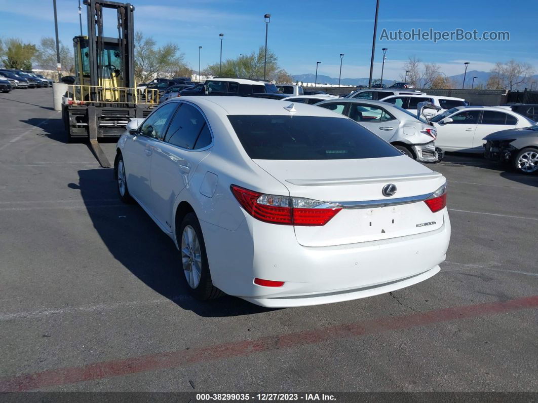 2013 Lexus Es 300h   Белый vin: JTHBW1GG1D2023005