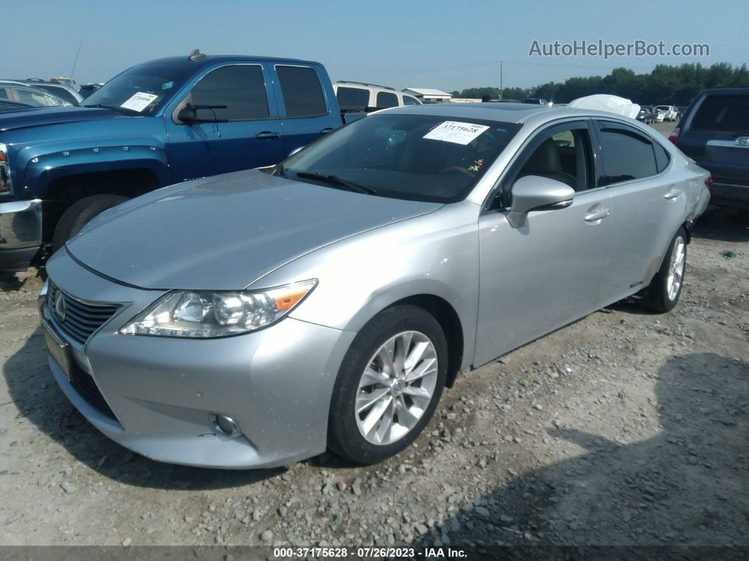 2013 Lexus Es 300h Hybrid Silver vin: JTHBW1GG1D2029547