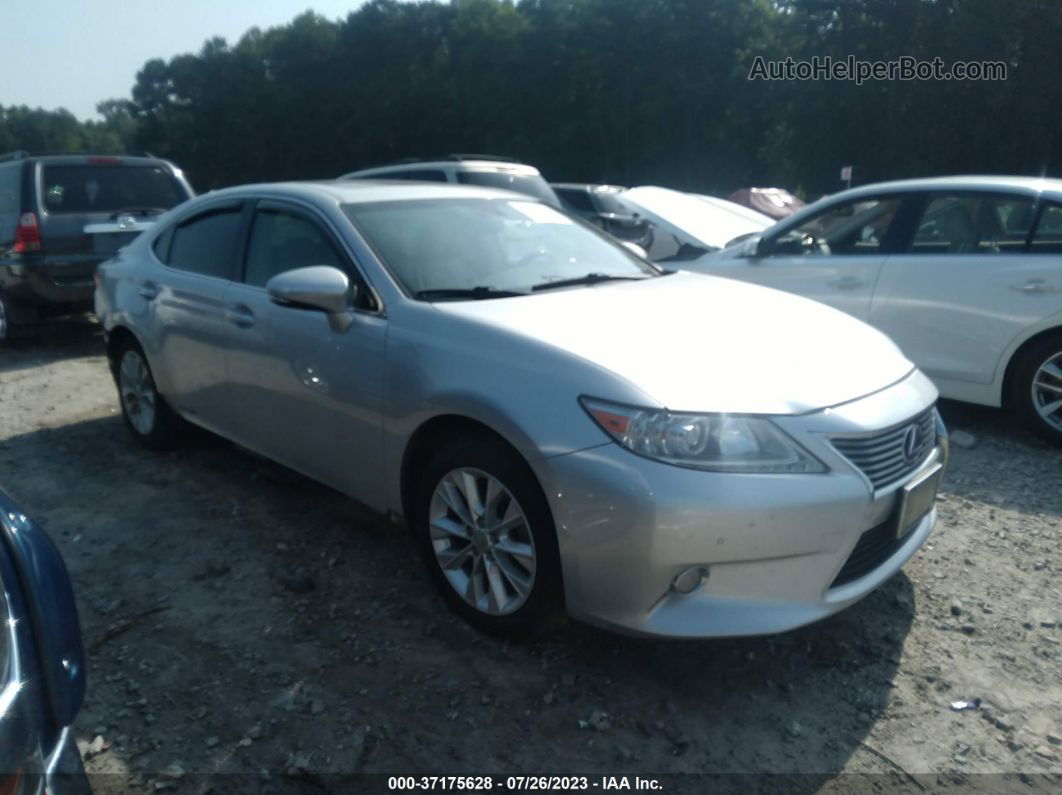 2013 Lexus Es 300h Hybrid Silver vin: JTHBW1GG1D2029547