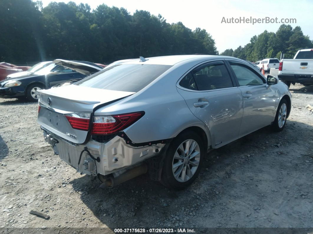 2013 Lexus Es 300h Hybrid Silver vin: JTHBW1GG1D2029547