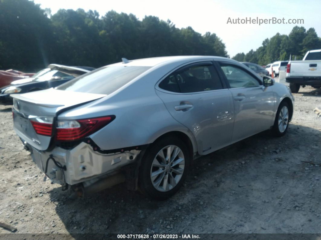 2013 Lexus Es 300h Hybrid Silver vin: JTHBW1GG1D2029547