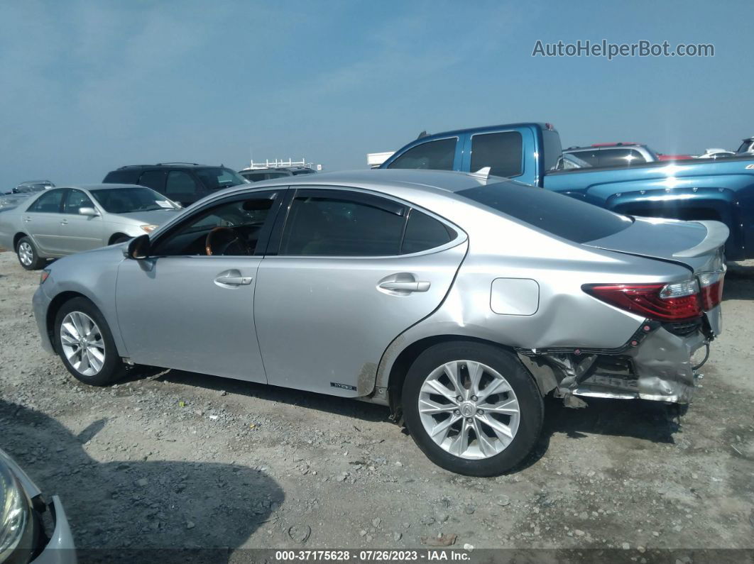 2013 Lexus Es 300h Hybrid Silver vin: JTHBW1GG1D2029547