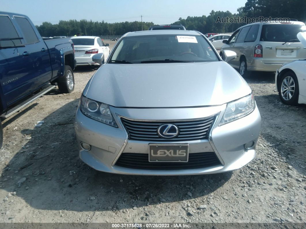 2013 Lexus Es 300h Hybrid Silver vin: JTHBW1GG1D2029547