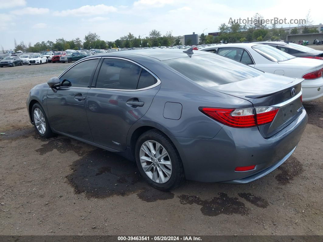 2013 Lexus Es 300h   Gray vin: JTHBW1GG1D2036420