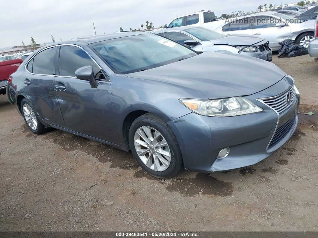 2013 Lexus Es 300h   Gray vin: JTHBW1GG1D2036420