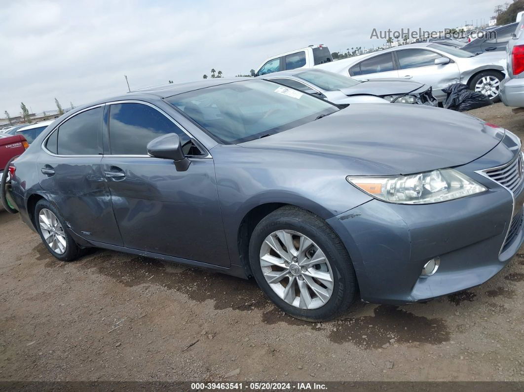 2013 Lexus Es 300h   Gray vin: JTHBW1GG1D2036420