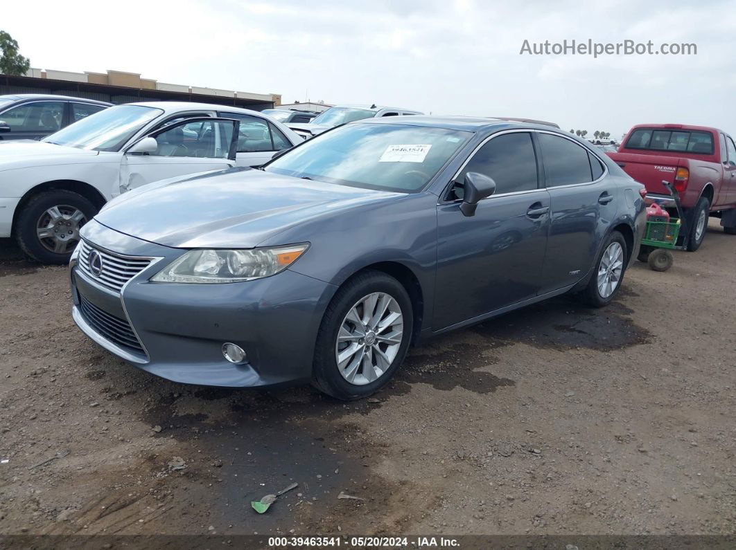 2013 Lexus Es 300h   Gray vin: JTHBW1GG1D2036420