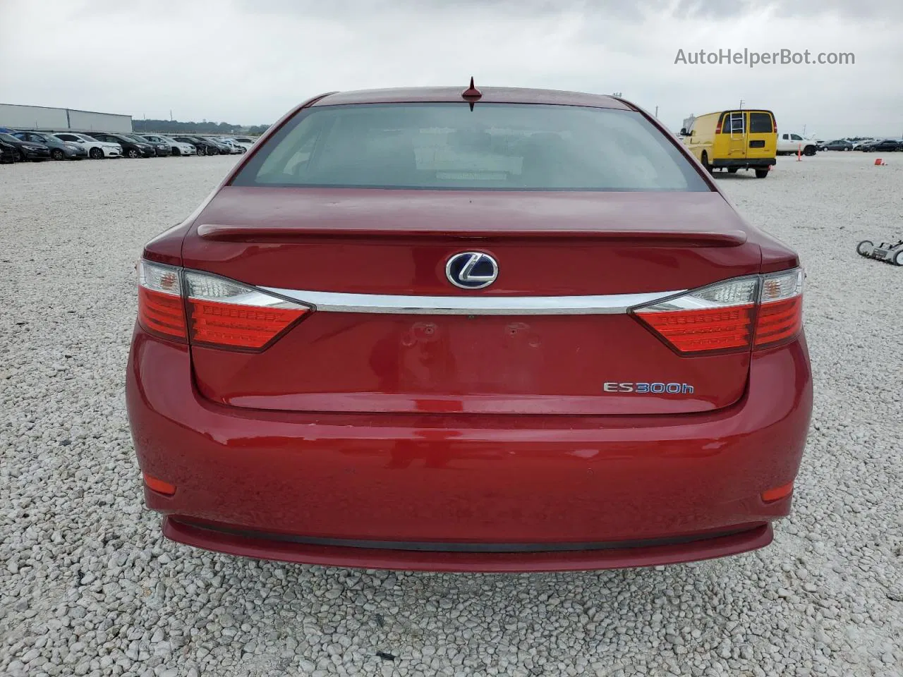 2014 Lexus Es 300h Maroon vin: JTHBW1GG1E2039240