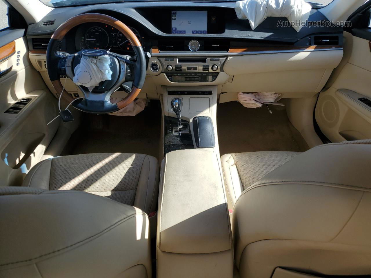 2014 Lexus Es 300h Синий vin: JTHBW1GG1E2049105