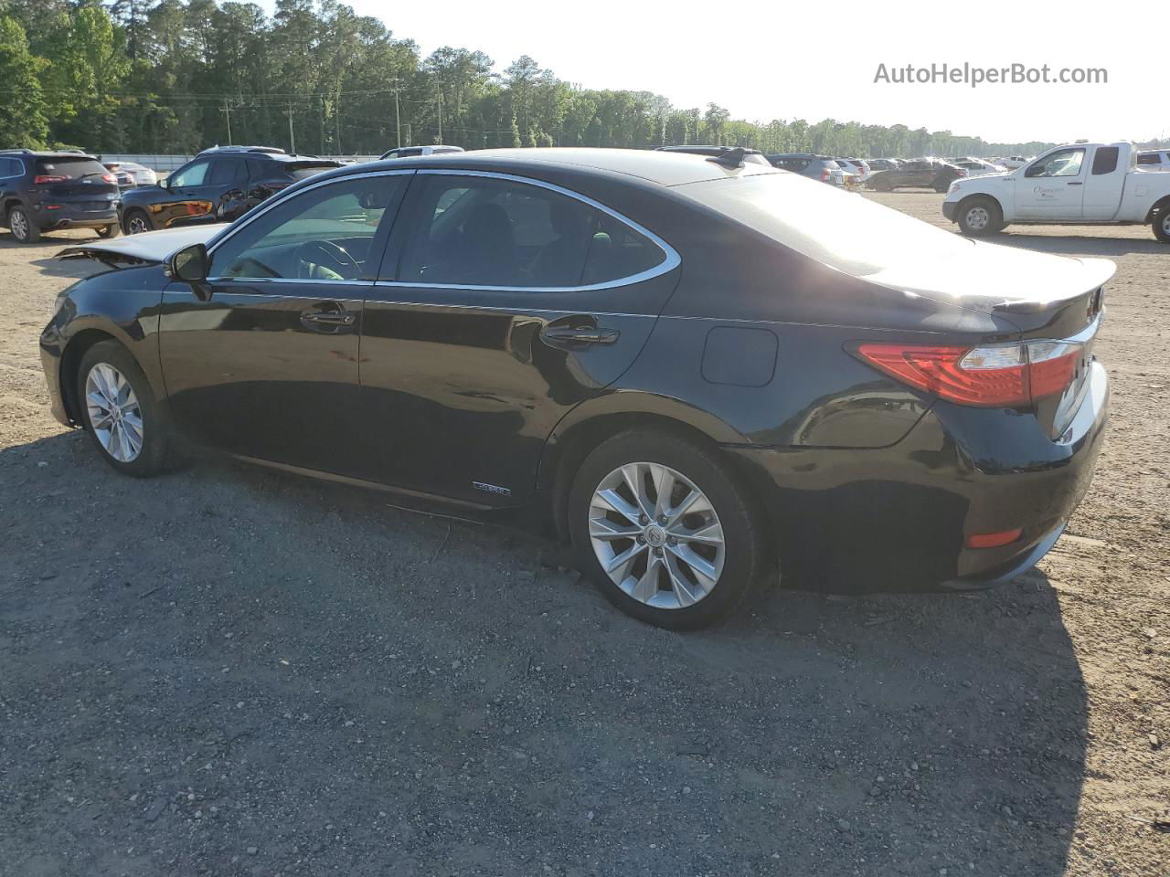 2014 Lexus Es 300h Black vin: JTHBW1GG1E2072576