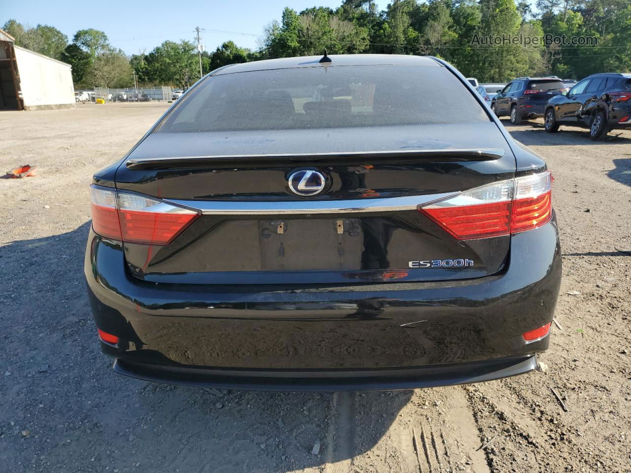 2014 Lexus Es 300h Black vin: JTHBW1GG1E2072576