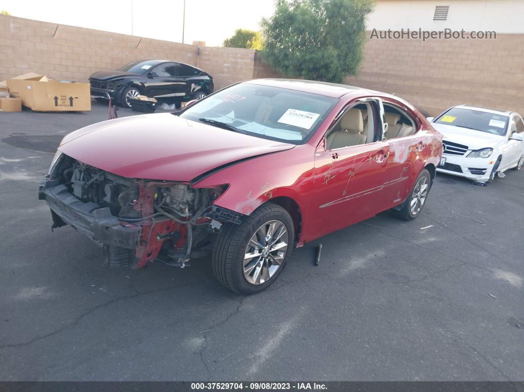 2015 Lexus Es 300h Hybrid Burgundy vin: JTHBW1GG1F2081456