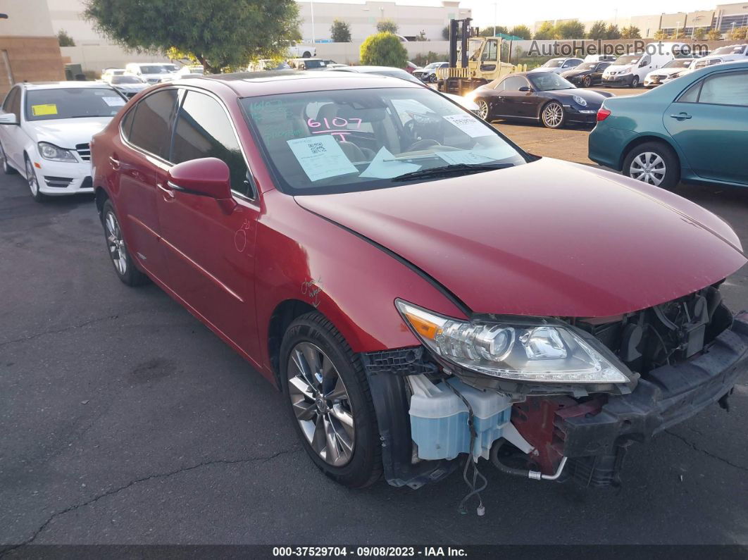 2015 Lexus Es 300h Hybrid Burgundy vin: JTHBW1GG1F2081456