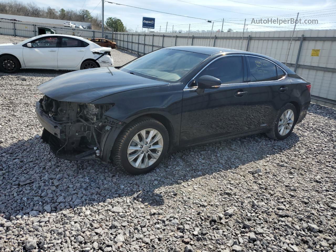 2015 Lexus Es 300h Black vin: JTHBW1GG1F2087547