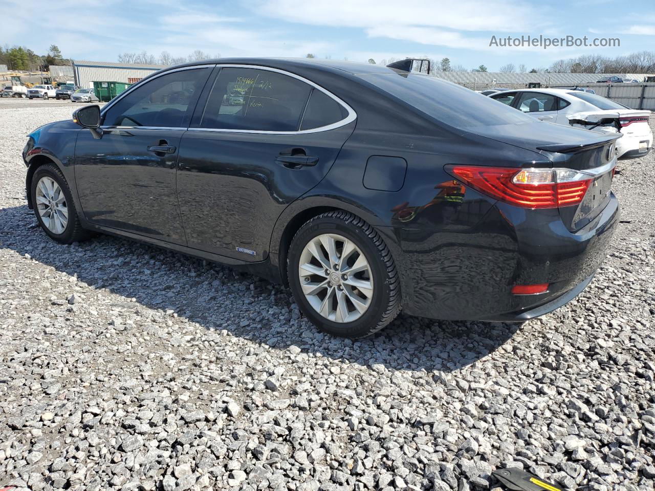 2015 Lexus Es 300h Black vin: JTHBW1GG1F2087547