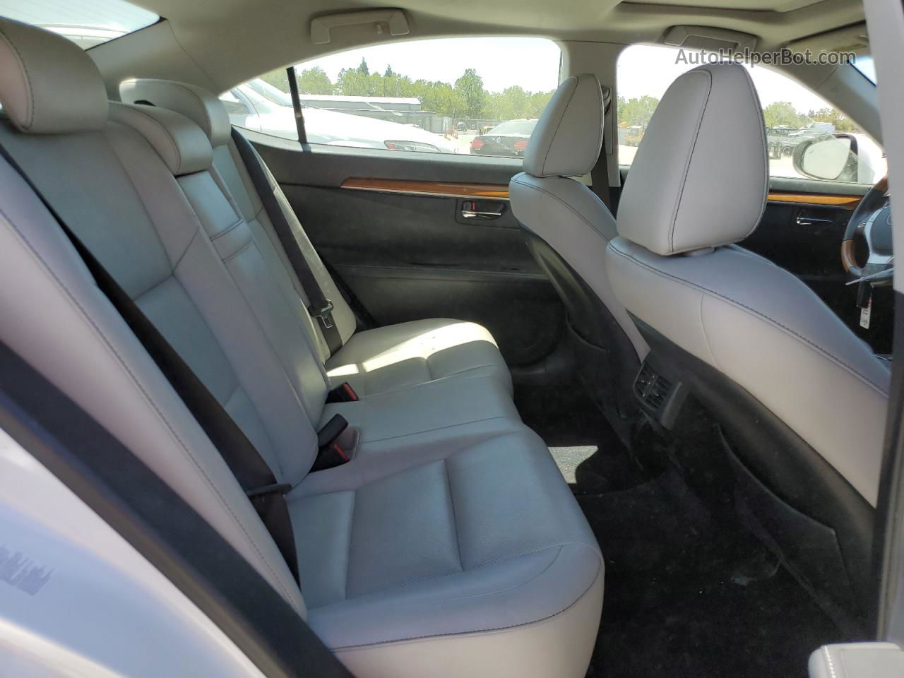 2015 Lexus Es 300h White vin: JTHBW1GG1F2091100