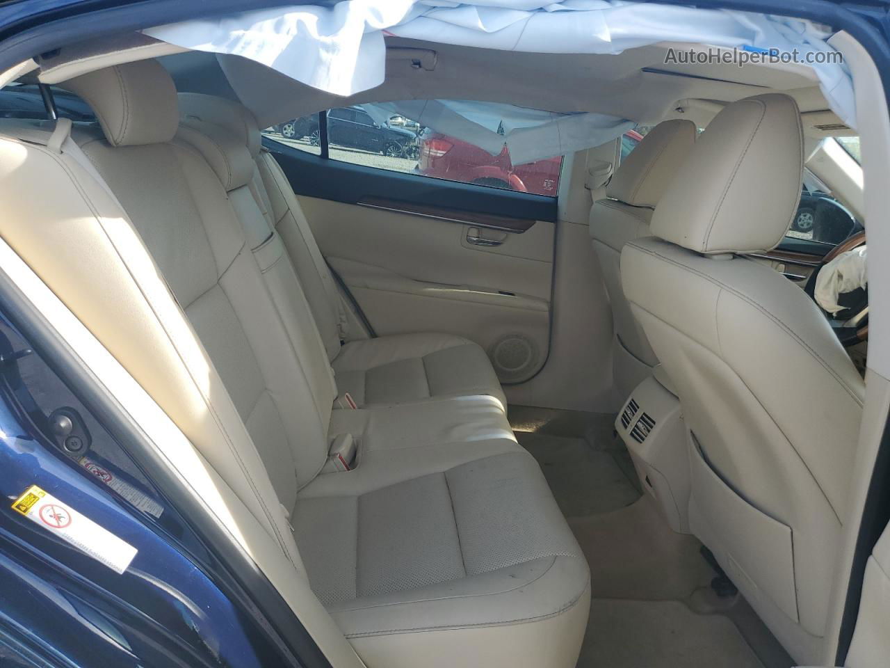 2015 Lexus Es 300h Синий vin: JTHBW1GG1F2100099