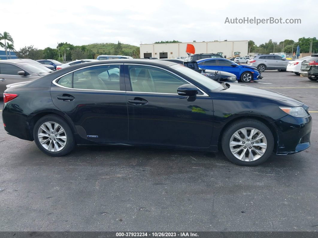 2013 Lexus Es 300h Hybrid Черный vin: JTHBW1GG2D2008111