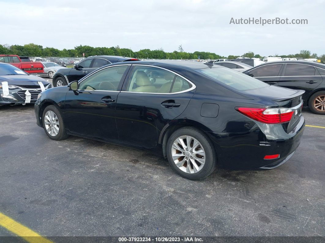 2013 Lexus Es 300h Hybrid Black vin: JTHBW1GG2D2008111