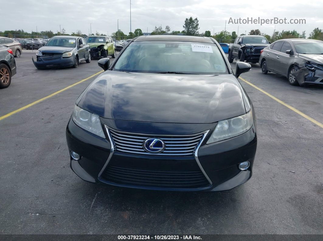 2013 Lexus Es 300h Hybrid Black vin: JTHBW1GG2D2008111