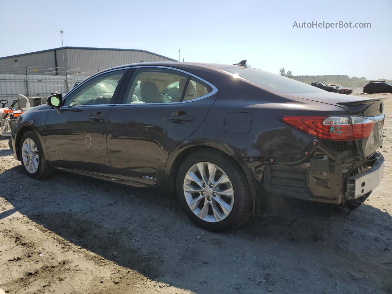 2013 Lexus Es 300h Brown vin: JTHBW1GG2D2008769