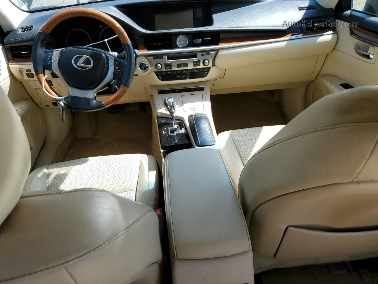 2013 Lexus Es 300h Brown vin: JTHBW1GG2D2008769