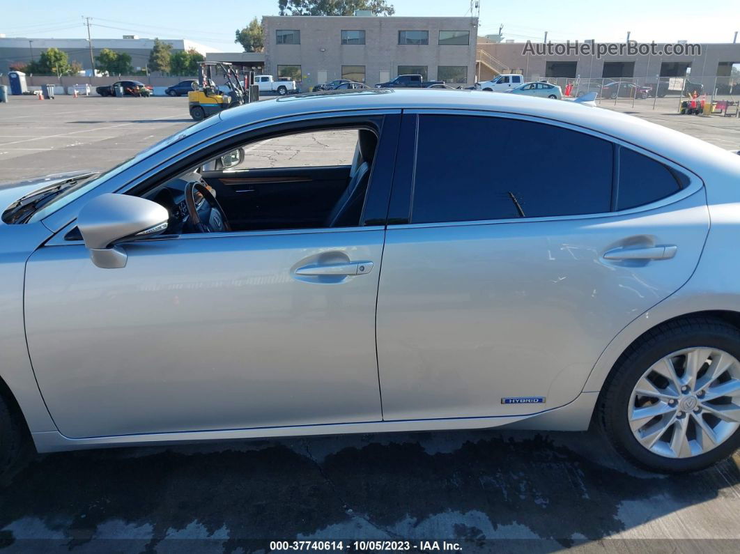 2013 Lexus Es 300h Hybrid Silver vin: JTHBW1GG2D2014829