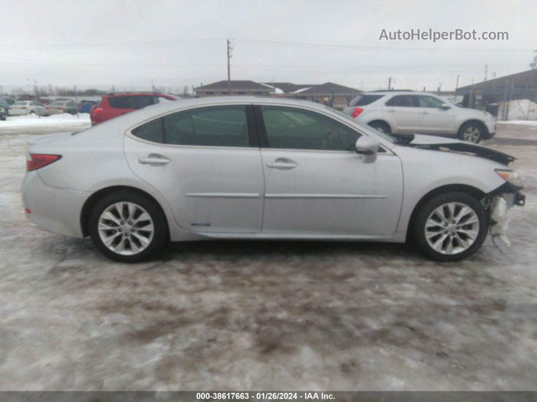 2013 Lexus Es 300h   Silver vin: JTHBW1GG2D2028892