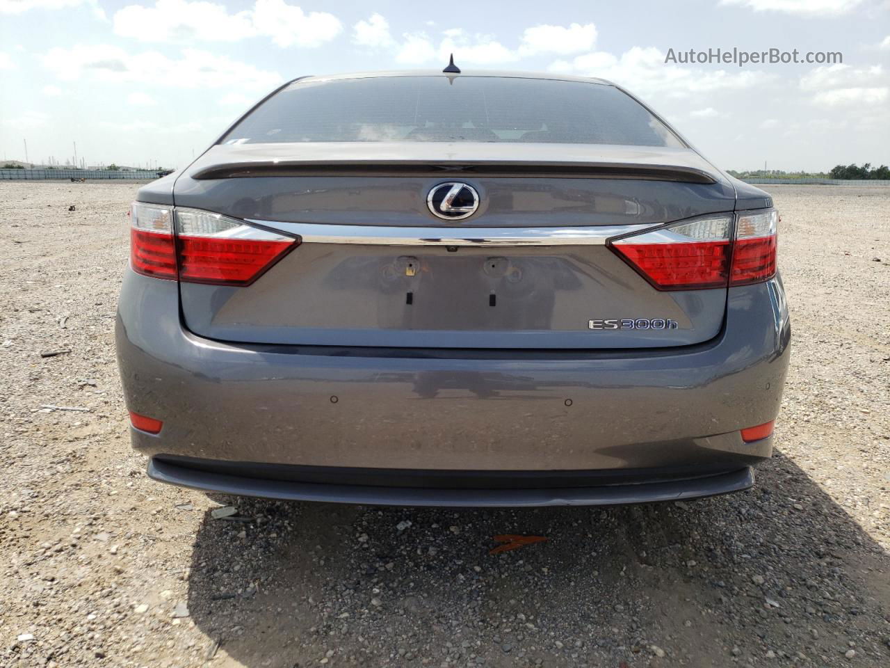 2014 Lexus Es 300h Silver vin: JTHBW1GG2E2075342