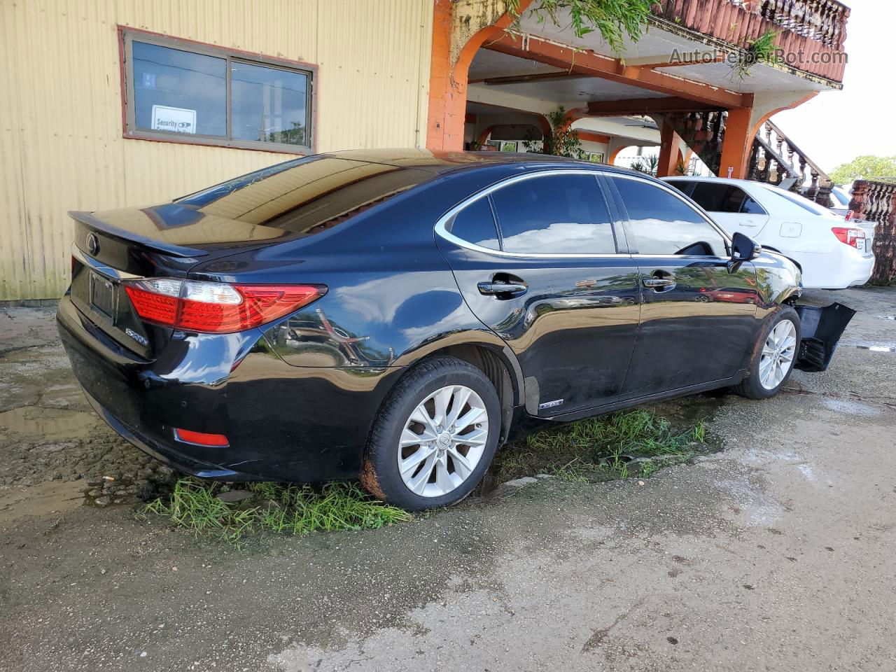 2015 Lexus Es 300h Black vin: JTHBW1GG2F2083930