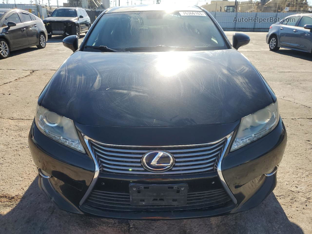 2015 Lexus Es 300h Черный vin: JTHBW1GG2F2085595