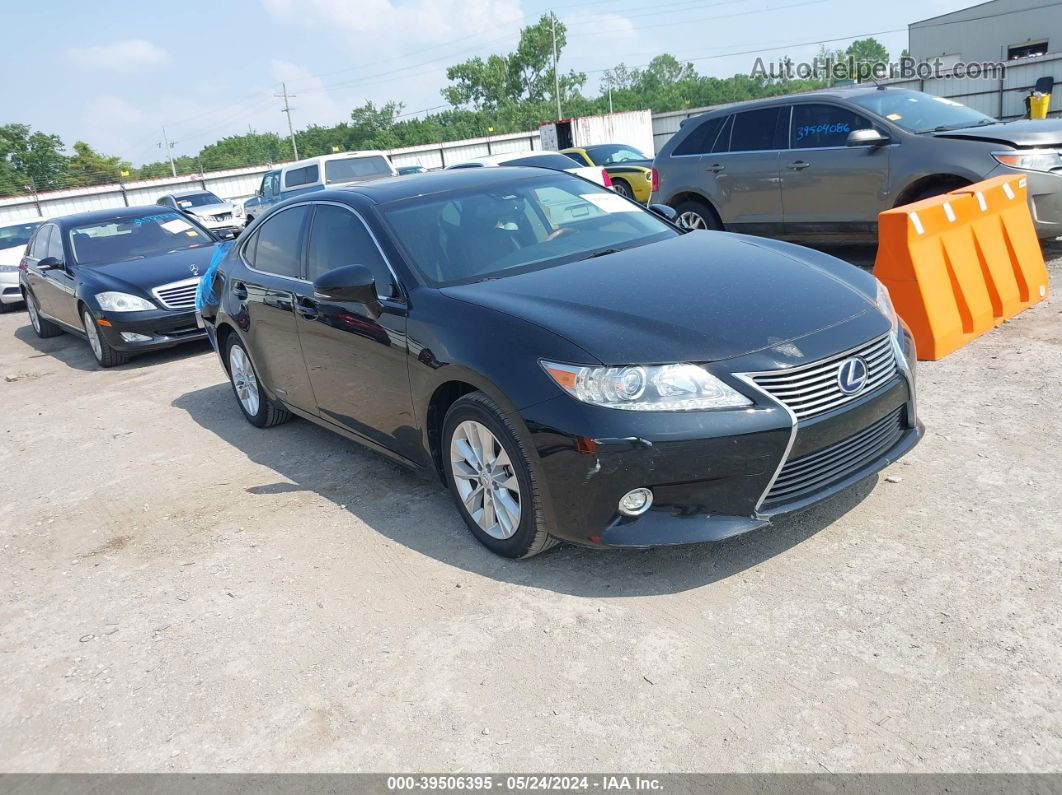 2015 Lexus Es 300h   Black vin: JTHBW1GG2F2093907