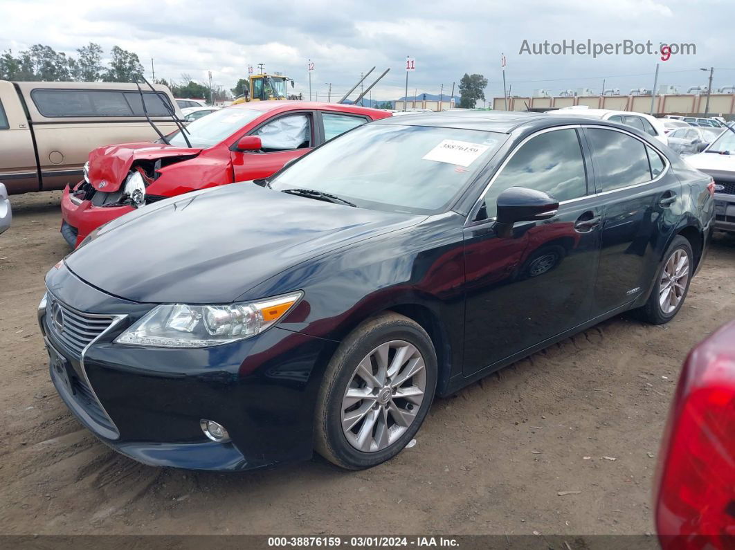 2015 Lexus Es 300h   Black vin: JTHBW1GG2F2095589