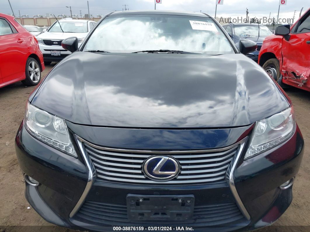 2015 Lexus Es 300h   Black vin: JTHBW1GG2F2095589