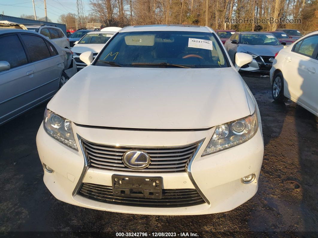 2015 Lexus Es 300h   White vin: JTHBW1GG2F2098928