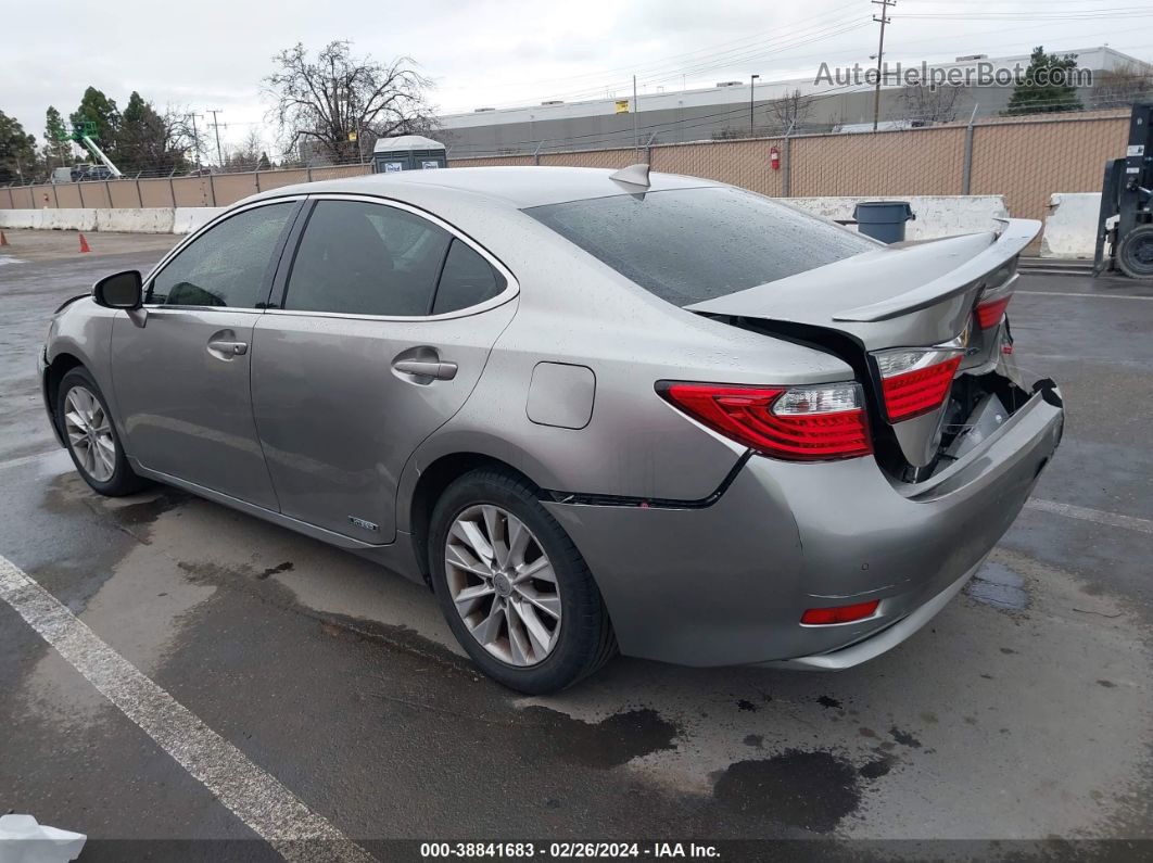 2015 Lexus Es 300h   Серебряный vin: JTHBW1GG2F2100144