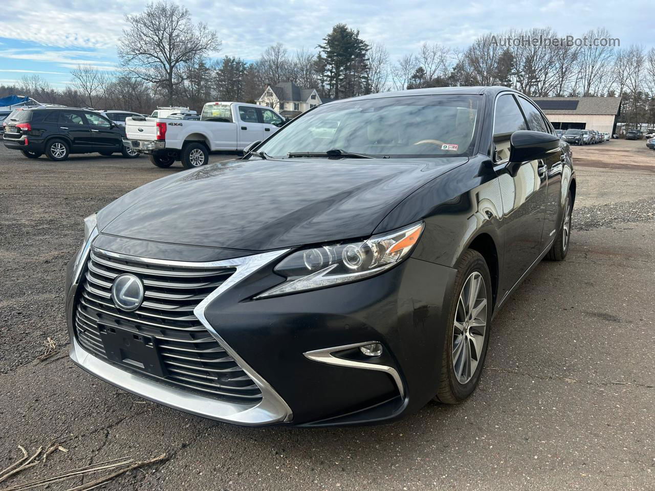 2016 Lexus Es 300h Black vin: JTHBW1GG2G2106088