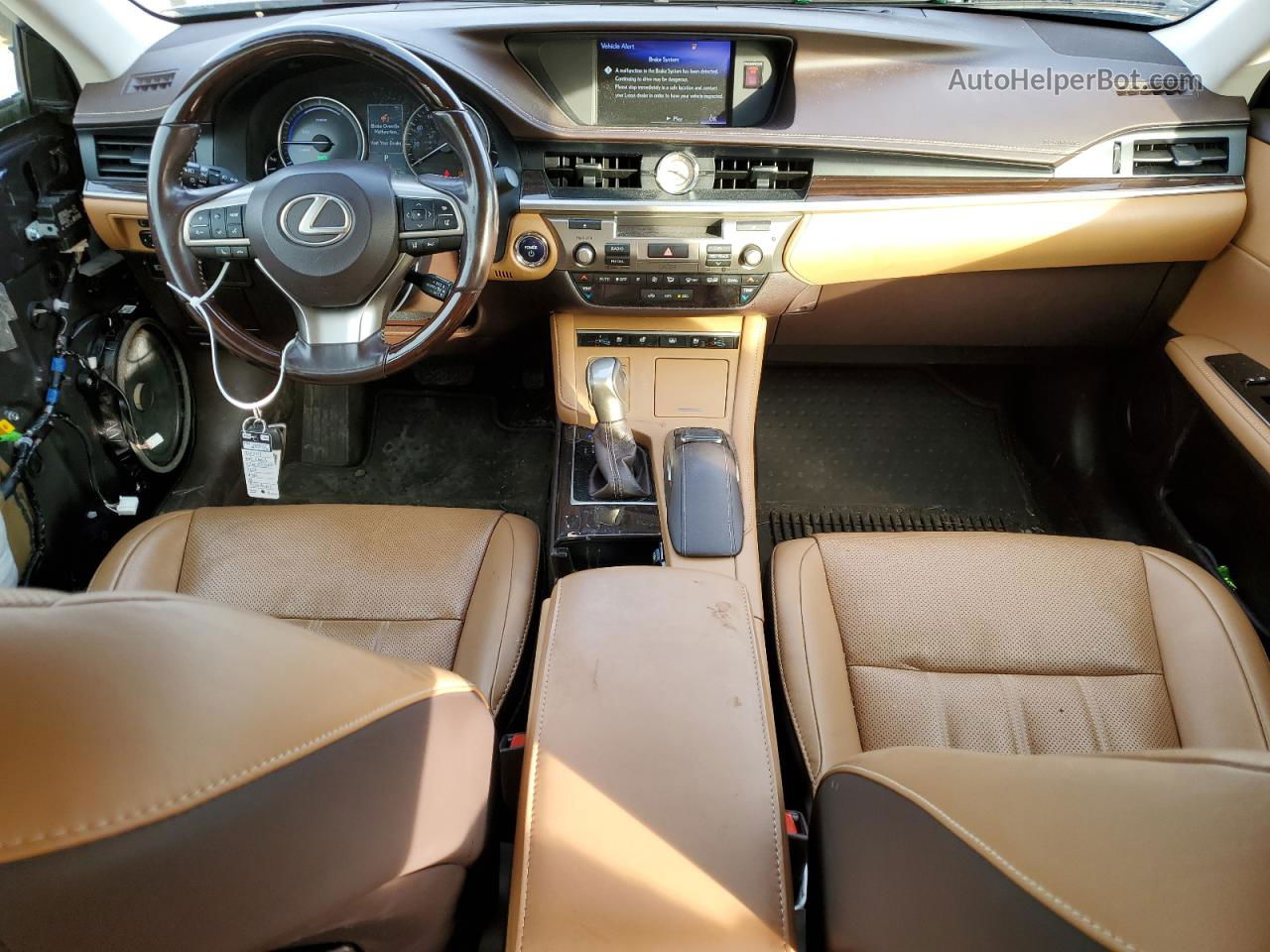 2018 Lexus Es 300h Синий vin: JTHBW1GG2J2193918