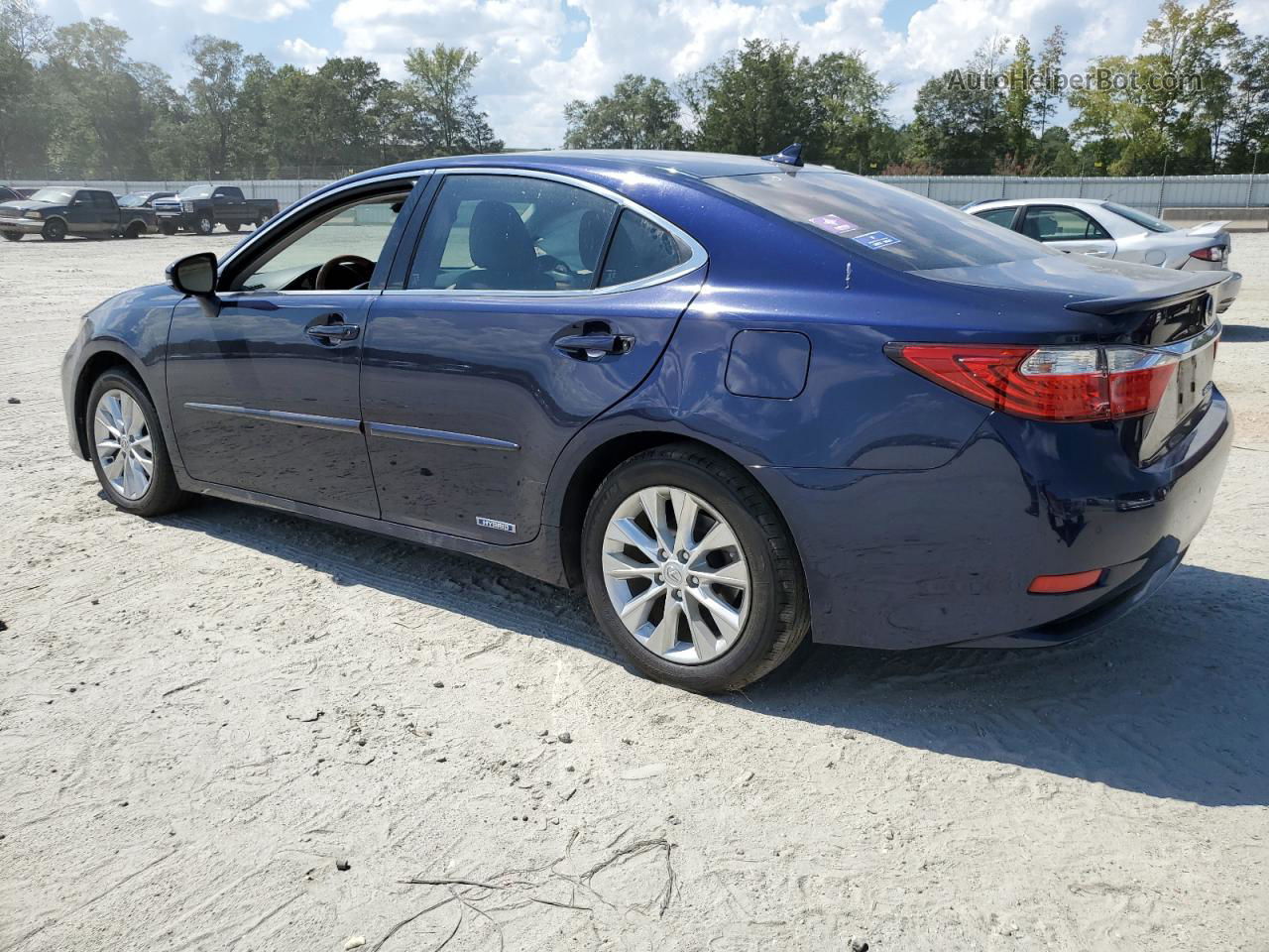 2013 Lexus Es 300h Blue vin: JTHBW1GG3D2004634