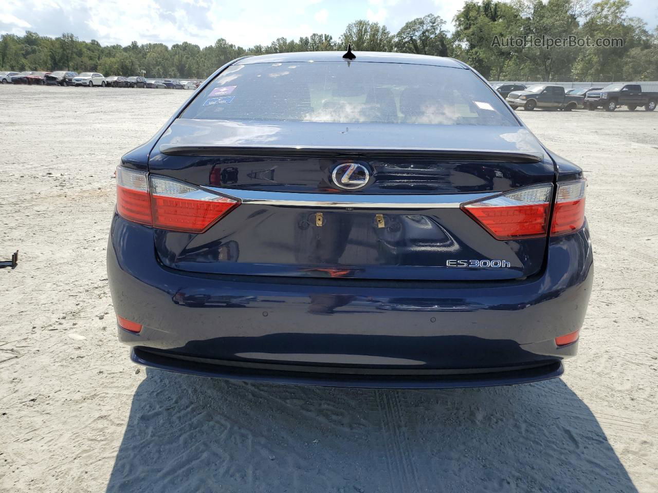 2013 Lexus Es 300h Blue vin: JTHBW1GG3D2004634